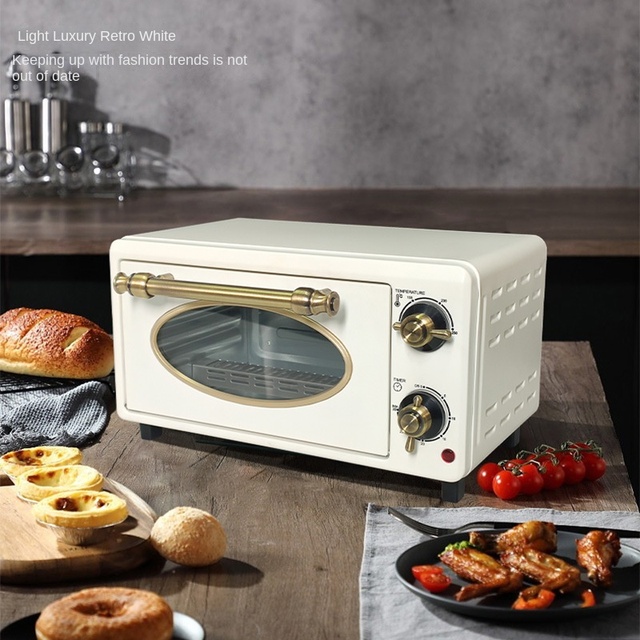 Guangrong Retro Electric Home Oven 12L High-Appearance Factory Customization Cross-Border E-Commerce