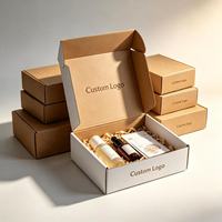 Boîte en carton ondulé personnalisée pour avion, robuste et durable, écologique, pour l'expédition de parfums, cosmétiques, cadeaux, vêtements