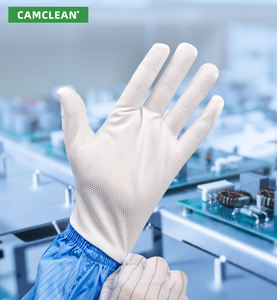 Электронные антистатические перчатки из полиэстера с углеродным проводящим волокном, моющиеся и многоразовые, безворсовые, для защиты от электростатического разряда (<span class=keywords><strong>ESD</strong></span>) - Product Image 1