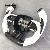 Pour volant Dodge Challenger volant en Fiber de carbone forgé le Hellcat SRT 2015-2024 prise en charge personnalisation