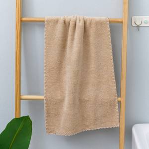 Toalla de algodón puro absorbente <span class=keywords><strong>a</strong></span> prueba de lejí<span class=keywords><strong>a</strong></span>, toalla de secado de cabello, Toalla de microfibra, venta al por mayor - Product Image 5