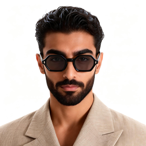 Ultimi Arrivi: <span class=keywords><strong>Occhiali</strong></span> <span class=keywords><strong>da</strong></span> <span class=keywords><strong>Sole</strong></span> Classici Personalizzati in Acetato, Protezione UV400, <span class=keywords><strong>Occhiali</strong></span> <span class=keywords><strong>da</strong></span> <span class=keywords><strong>Sole</strong></span> Casual <span class=keywords><strong>da</strong></span> <span class=keywords><strong>Uomo</strong></span> Neri - Product Image 3