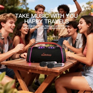 Altavoz <span class=keywords><strong>para</strong></span> Fiestas 2026, Nuevo, con Bajos Potentes, RGB, Entradas USB y AUX, Micrófono Inalámbrico, Salida de 5.4 100W, Batería Recargable - Product Image 4