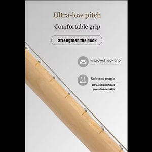 กีตาร์ไฟฟ้าแบบกำหนดเองราคาถูก OEM กีตาร์ไฟฟ้าสำหรับคนถนัดซ้าย ตัวกีตาร์ทำจากไม้มะฮอกกานี สไตล์ LP/ST ขายราคาถูก - Product Image 2