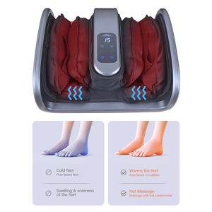 Portable Foot <b>Massager</b> <b>Machine</b> Shiatsu Vibration Electric Heated Foot <b>Massager</b> - Product Image 6