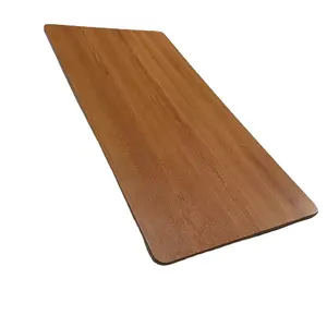 Customization 18Mm Mdf Board Manufacturer Fibreboard MDF Melamine Laminate Wooden Table Top For Office Desk