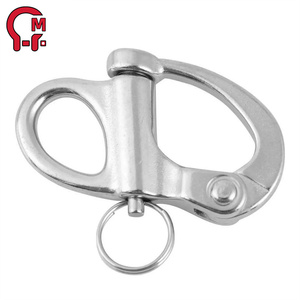 <span class=keywords><strong>Manille</strong></span> pivotante HLM certifiée ISO haute résistance pour équipement de plongée et assemblage d'équipement de camping - Product Image 5