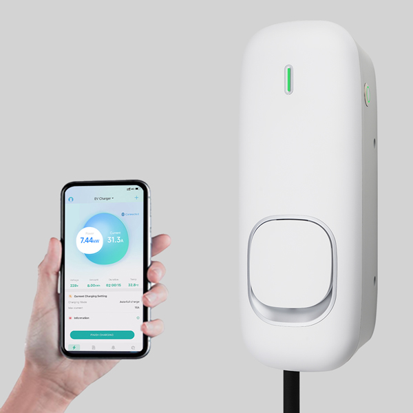 Euro Standard 22kW 32A Wallbox APP for Fast Electric Vehicle Charging
