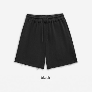 กางเกงขาสั้นผ้าแคนวาสสำหรับผู้ชาย, เสื้อผ้าแนวสตรีท380g ผ้าแคนวาสสำหรับฤดูใบไม้ร่วงระบายอากาศได้ดีป้องกันริ้วรอยแห้งเร็ว - Product Image 1