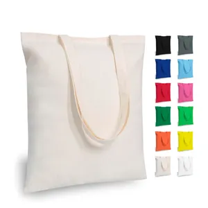 Customised soft washing durable organic cotton tote draw string shoe bag small foldable canvas cloth drawstring bag with logo