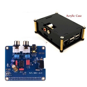Raspberry Pi 3オーディオサウンドカードモジュールI2SインターフェースHIFI DAC拡張ボード + ブラックアクリルケースRaspberry pi 2 /3モデルB - Product Image 2