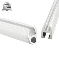 Rail de tente en aluminium anodisé argenté pour caravane extérieure, rail de suspension Keder