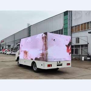 HOWO P4 P5 P6 Outdoor Seamless LED Display Box Truck Suppliers for Outdoor Advertising in Dubai - Product Image 5