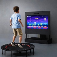 Trampoline interactif à détection de mouvement pour les enfants, jeu dans le parc d'attractions