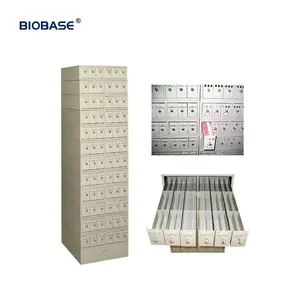 BIOBASE lemari biokimia Tiongkok penyimpanan Slide blok pintu geser parafin rotologi 18 Laci kabinet geser