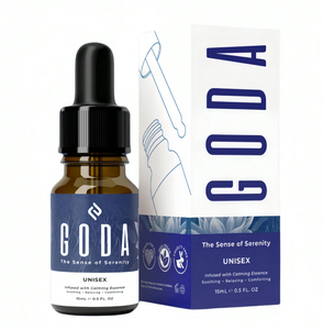 Mini Perfume <span class=keywords><strong>GODA</strong></span> Serenity - Fragancia Calmante Unisex con Lavanda y Manzanilla - 15ml/0.50 Fl. Oz, Regalos Navideños - Product Image 1