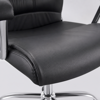 Chaise de bureau de direction à dossier haut ALINUNU, directement de l'usine, ergonomique, en similicuir, pivotante, pour ordinateur