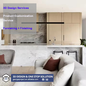 Proyecto de Villa en <span class=keywords><strong>Mauricio</strong></span>, Cocina Clásica de Madera y Vidrio con Península, Gabinetes de Cocina Prácticos y Funcionales - Product Image 1