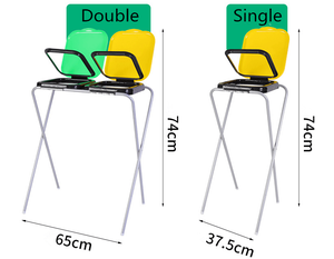 Portaoggetti ripiegabili per la separazione dei <span class=keywords><strong>rifiuti</strong></span> da 120L con coperchio in plastica 5 opzioni a colori per lo stoccaggio dei <span class=keywords><strong>rifiuti</strong></span>