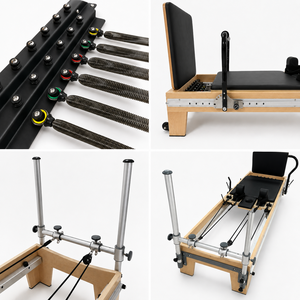 FLOWA Restoration Studio Pilates Reformer Full Track 84kg Low Impact T Board para Programas de Centros de Bienestar - Product Image 2