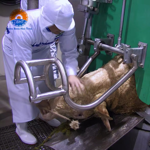 Chaîne de traitement d'usine d'abattoir de vache composants de noyau moteur de roulement de pompe à moteur transportent la machine de rail pour l'abattage de bétail - Product Image 1