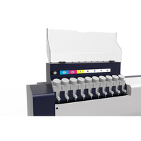 Printer DTG Eco Solvent Semi-Otomatis Kualitas Terbaik Baru dengan Kecepatan Cetak Tinggi dan Platform Ganda untuk Pencetakan Kain