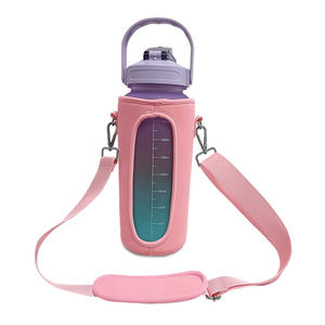 <span class=keywords><strong>2L</strong></span> Gym Néoprène Gallon <span class=keywords><strong>Bouteille</strong></span> D'eau Refroidisseur Manches Sac Pochette Titulaire <span class=keywords><strong>Bouteille</strong></span> D'eau Manches - Product Image 4