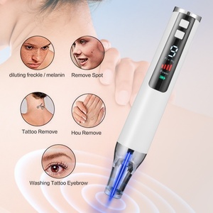 Mini stylo laser portable rouge et bleu pour l'élimination des taches, des cicatrices, des grains de beauté, des verrues et des tatouages - Product Image 3