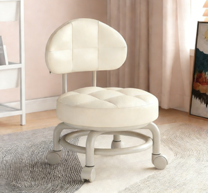 Tabouret universel en acier à roulettes, petit tabouret domestique surélevé, banc rotatif à roulettes pour changer de chaussures, <span class=keywords><strong>chaise</strong></span> mobile d'apprentissage - Product Image 2