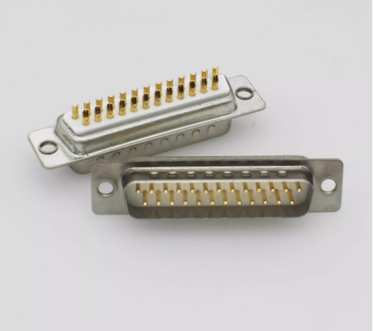 DB25 Male Female 25 Pin Plug Parallel Port Connector Computer 25 Hole Connector D-SUB25P Printer Interface