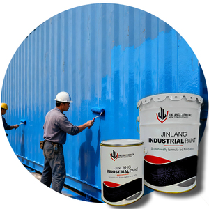 Capa superior de poliuretano alifático acrílico anticorrosión resistente a la intemperie pintura industrial de <span class=keywords><strong>esmalte</strong></span> gris claro - Product Image 4