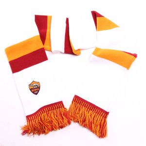 Bufanda de punto Jacquard personalizada de acrílico 100% para aficionados al fútbol Club Worldcup barata de fábrica promocional - Product Image 4