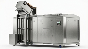 Système de digestion des déchets alimentaires électrique automatique industriel, composteur intelligent écologique en acier inoxydable haute capacité - Product Image 6