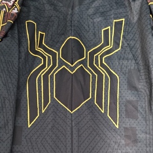 Nuevo Disfraz de Cosplay 2026, <span class=keywords><strong>Traje</strong></span> de Spider-Man Negro y Dorado, Zentai de Cuerpo Entero con Estampado de Superhéroe para Halloween, Carnaval, Fiesta IM171-W - Product Image 6