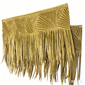 Tejas <span class=keywords><strong>de</strong></span> Techo <span class=keywords><strong>de</strong></span> Material HDPE Ignífugo <span class=keywords><strong>de</strong></span> Grado <span class=keywords><strong>B</strong></span>, Ligeras y Fáciles <span class=keywords><strong>de</strong></span> Instalar, <span class=keywords><strong>de</strong></span> Larga Duración, para Resorts, <span class=keywords><strong>en</strong></span> Oferta - Product Image 1