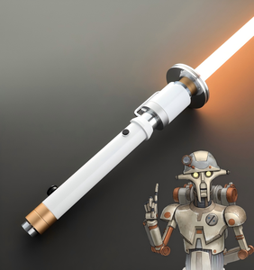 ดาบไลท์เซเบอร์ของศาสตราจารย์ฮุ่ยหยาง ดาบฝึกซ้อม ดาบเจเนอรัลกรีวัส ด้ามโลหะ LED RGB Smooth Swing Neopixel ของขวัญ - Product Image 3