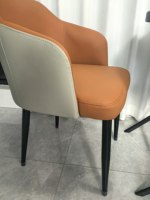 Chaise de designer haut de gamme, style luxe léger, chaise tendance, nouvelle chaise à dossier, fauteuil moderne, chaise de salle à manger, restaurant, hôtel