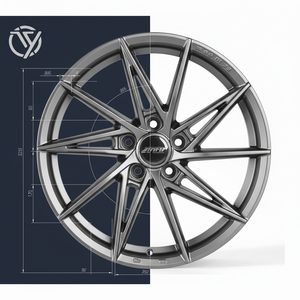 Rines Deportivos Negros Brillantes - Rines Cóncavos de 10 Radios de 19/20 Pulgadas para BMW y Sedanes Deportivos - Product Image 6