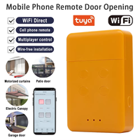 Module Récepteur Double RF RFID pour Télécommande WiFi d'Ouverture de Porte de Garage Intelligente Sans Fil avec Minuteur et Alimentation USB Type C 5V