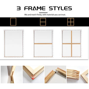 Художественная печать пустой растянутый Холст Деревянный Холст доска хлопок живопись холст заказной размер растянутый холст для живописи - Product Image 5