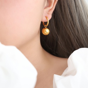 Hot Sale Luxury Gold Plated Stainless Steel Jewelry Set Trendy Necklace <b>Drop</b> Earrings Ring for Weddings Parties Gift - Product Image 4