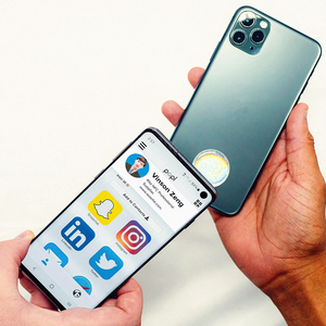 इच्छित मुद्रण एनएफसी N213 215 N216 स्टीकर निविड़ अंधकार मिनी आरएफआईडी Keyfob Epoxy टैग - Product Image 3