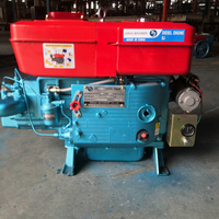 Motor diésel L28 de un solo cilindro pequeño de cuatro tiempos 28HP para maquinaria agrícola