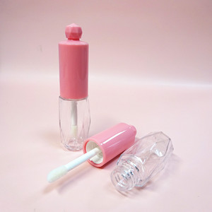 Contenant vide en gros pour brillant à lèvres, flacon transparent à coupe diamant pour rouge à lèvres liquide, emballage personnalisé en plastique pour gloss - Product Image 3