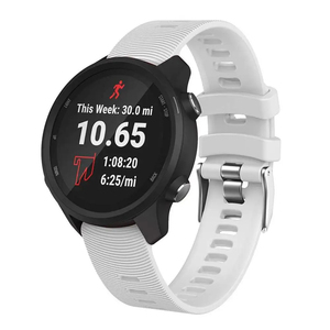 Bracelet 20mm pour Garmin Forerunner 245/645 <span class=keywords><strong>Vivoactive</strong></span> 3 Bracelet en silicone souple pour <span class=keywords><strong>Samsung</strong></span> Galaxy Watch 6 5 <span class=keywords><strong>4</strong></span> Bracelet de montre de sport - Product Image 6
