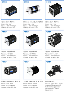 Beudmke Tùy Chỉnh Mô-men Xoắn Cao Bánh Răng Giảm Tốc Cho Không Chổi Than DC Động Cơ 48V 3000W 65N. M DC Động Cơ Và Worm Hộp Số Không Chổi Than - Product Image 5