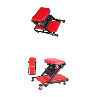 Kursi Bengkel Beroda Creeper Seat Rolling Stool Garage Z Car Creeper Repair untuk Perbaikan Mobil Bekas