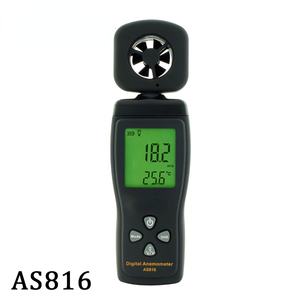 Medidor de Flujo de Aire AS816 GOYOJO 0-30M/S, Anemómetro Digital, Medidor de Velocidad del Viento, Tacómetro, Retención de Datos, Pantalla LCD con Retroiluminación, Temperatura 0-50 - Product Image 2