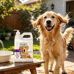 Shampoo <span class=keywords><strong>pour</strong></span> animaux de compagnie ultra concentré professionnel 30:1, extraits naturels, nettoyage en profondeur, blanchiment du pelage <span class=keywords><strong>pour</strong></span> chiens et chats, toilettage des animaux - Product Image 1