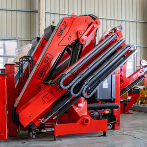 Grue à flèche articulée pliable de 6,3 tonnes pour le chargement de ferraille, chargeur hydraulique monté sur camion, 6300 kg, 14,5 m - Product Image 1